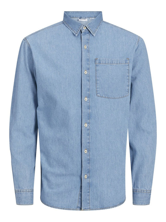 Jack & Jones Hemd Herren Comfort Fit Baumwolle