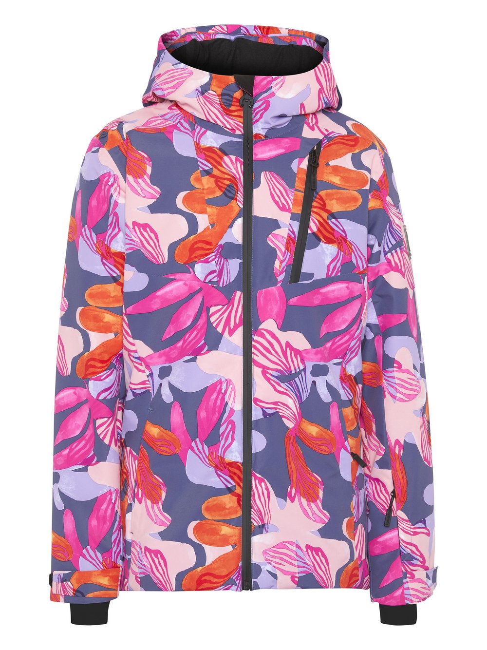 Chiemsee Skijacke Mädchen gemustert