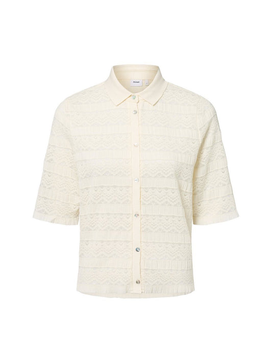 Nümph Bluse Damen Polyamid strukturiert