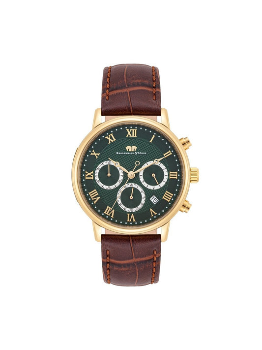 Rhodenwald & Söhne Armband-Uhr -Moonlight Herren Edelstahl