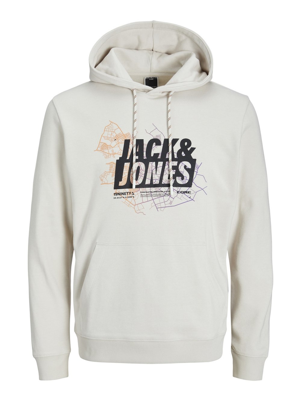 Jack & Jones Kapuzenpullover Herren Baumwolle bedruckt