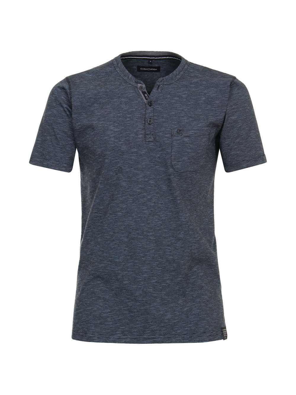 CASAMODA T-Shirt Herren Baumwolle gestreift