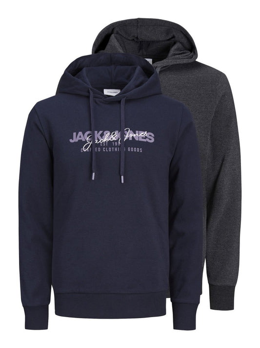 Jack & Jones Hoodie Herren Baumwolle bedruckt