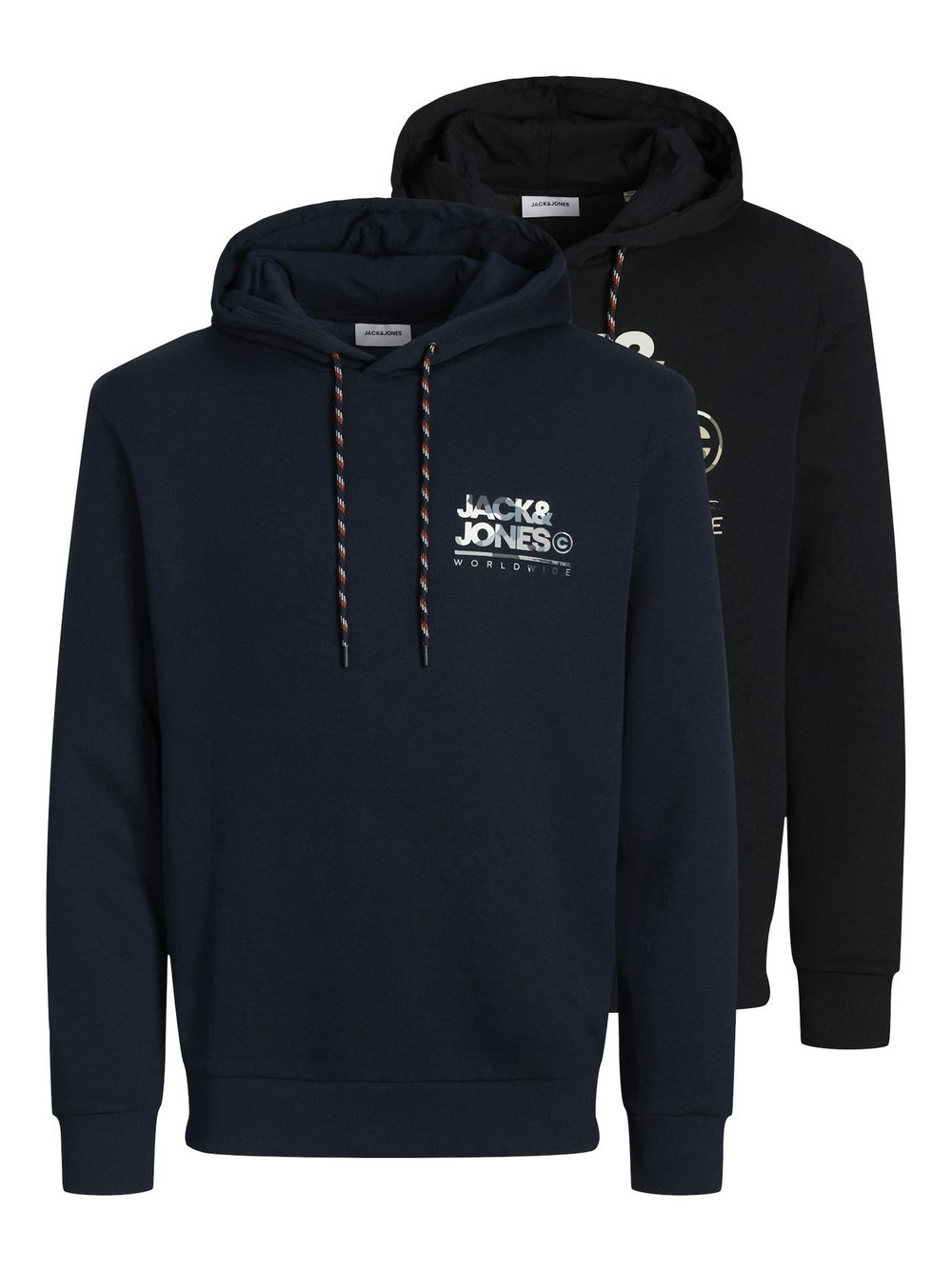 Jack & Jones Hoodie Herren Baumwolle bedruckt