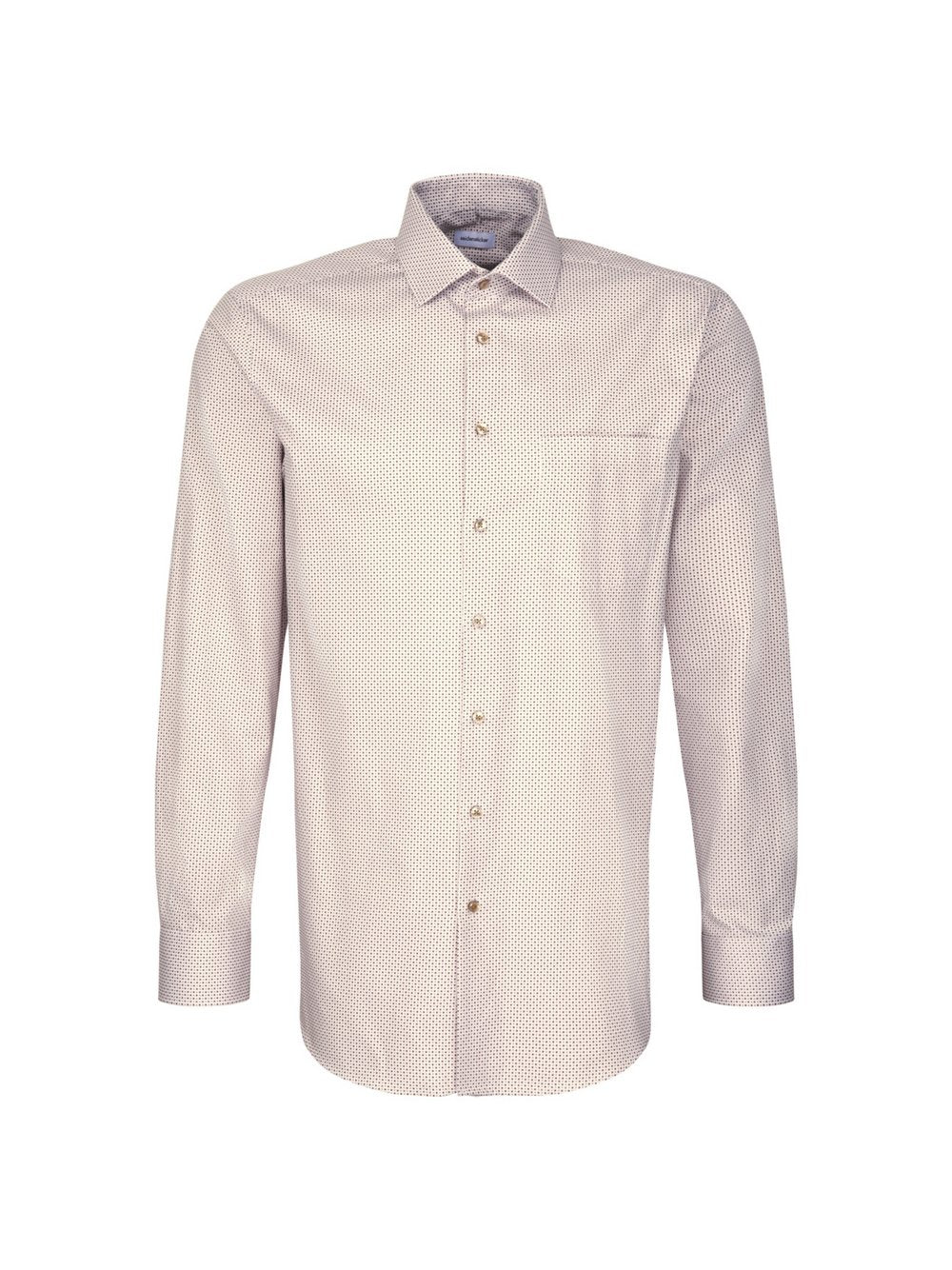 Seidensticker Hemd Herren Regular Fit Baumwolle gepunktet