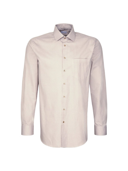Seidensticker Hemd Herren Regular Fit Baumwolle gepunktet