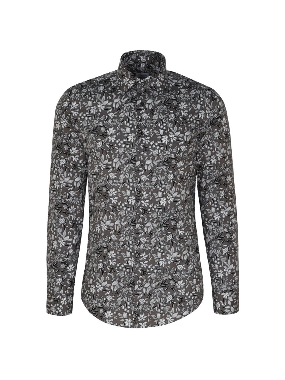 Seidensticker Hemd Herren Slim Fit Baumwolle gemustert