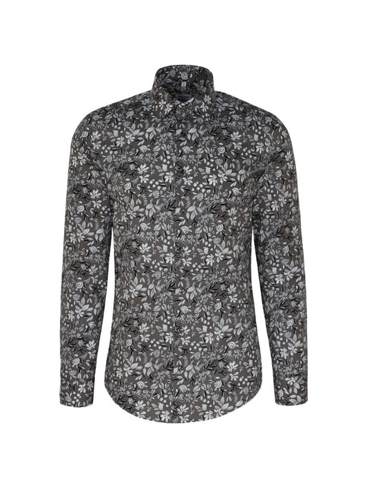 Seidensticker Hemd Herren Slim Fit Baumwolle gemustert