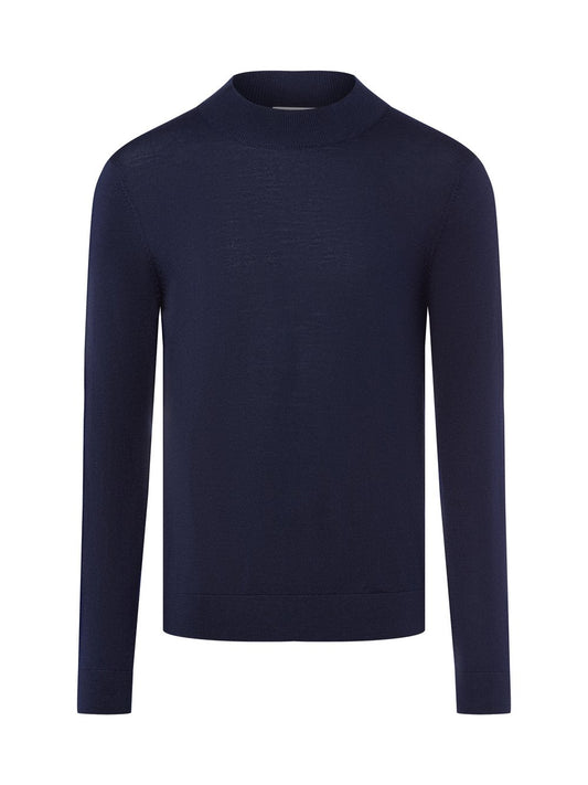Selected Feinstrick-Pullover aus Merino-Wolle Herren