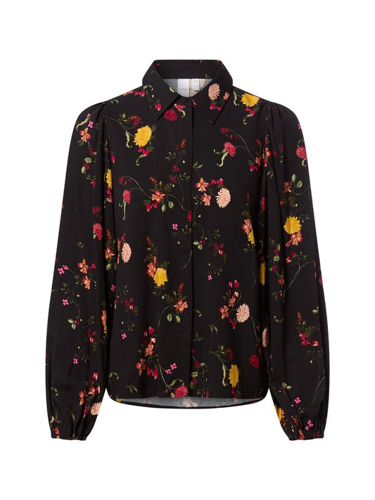 Y.A.S Hemdbluse Damen Viskose gemustert