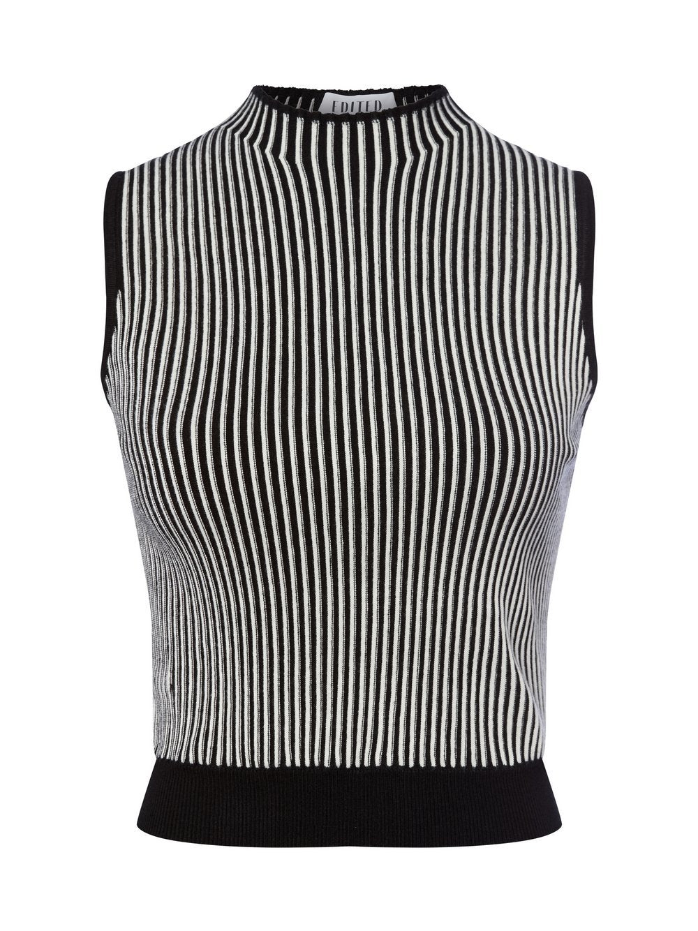 EDITED Stricktop Damen Viskose gestreift