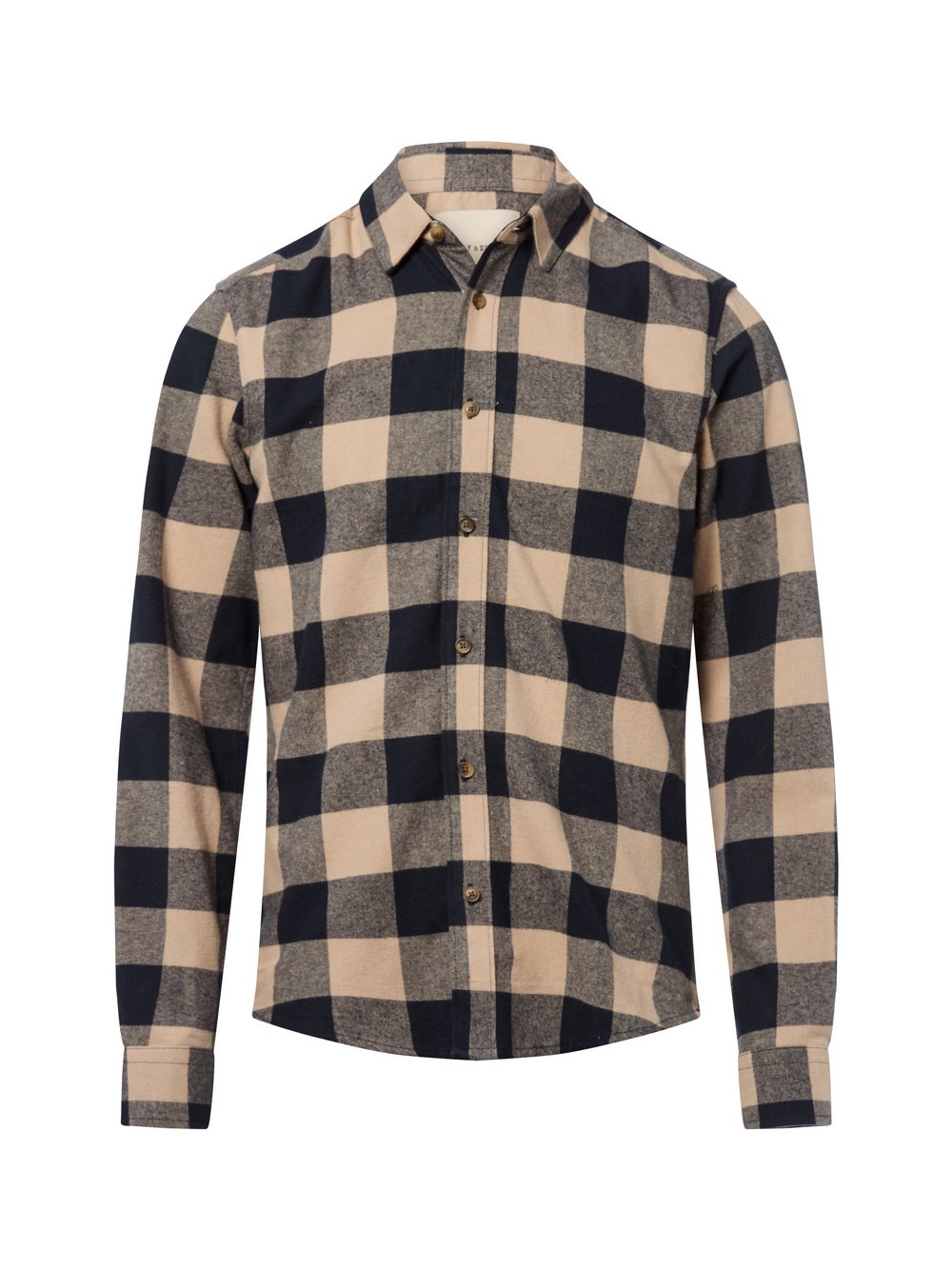 Only&Sons Flanell-Hemd Herren Regular Fit Baumwolle kariert