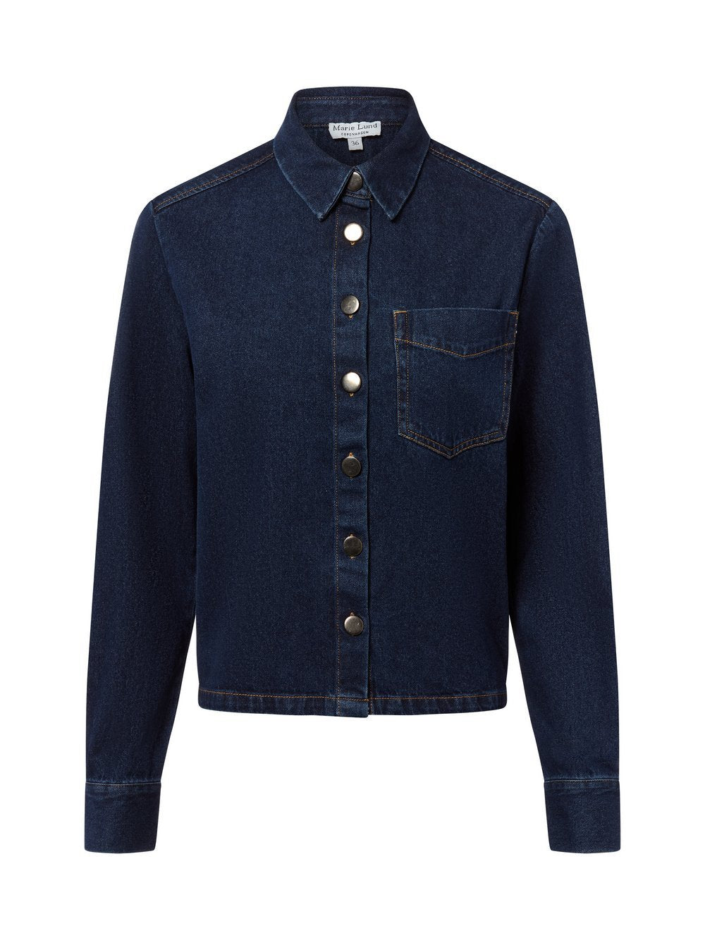 Marie Lund Jeansbluse Damen Baumwolle