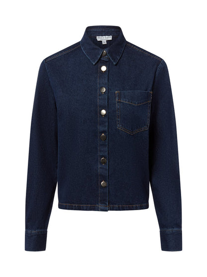 Marie Lund Jeansbluse Damen Baumwolle