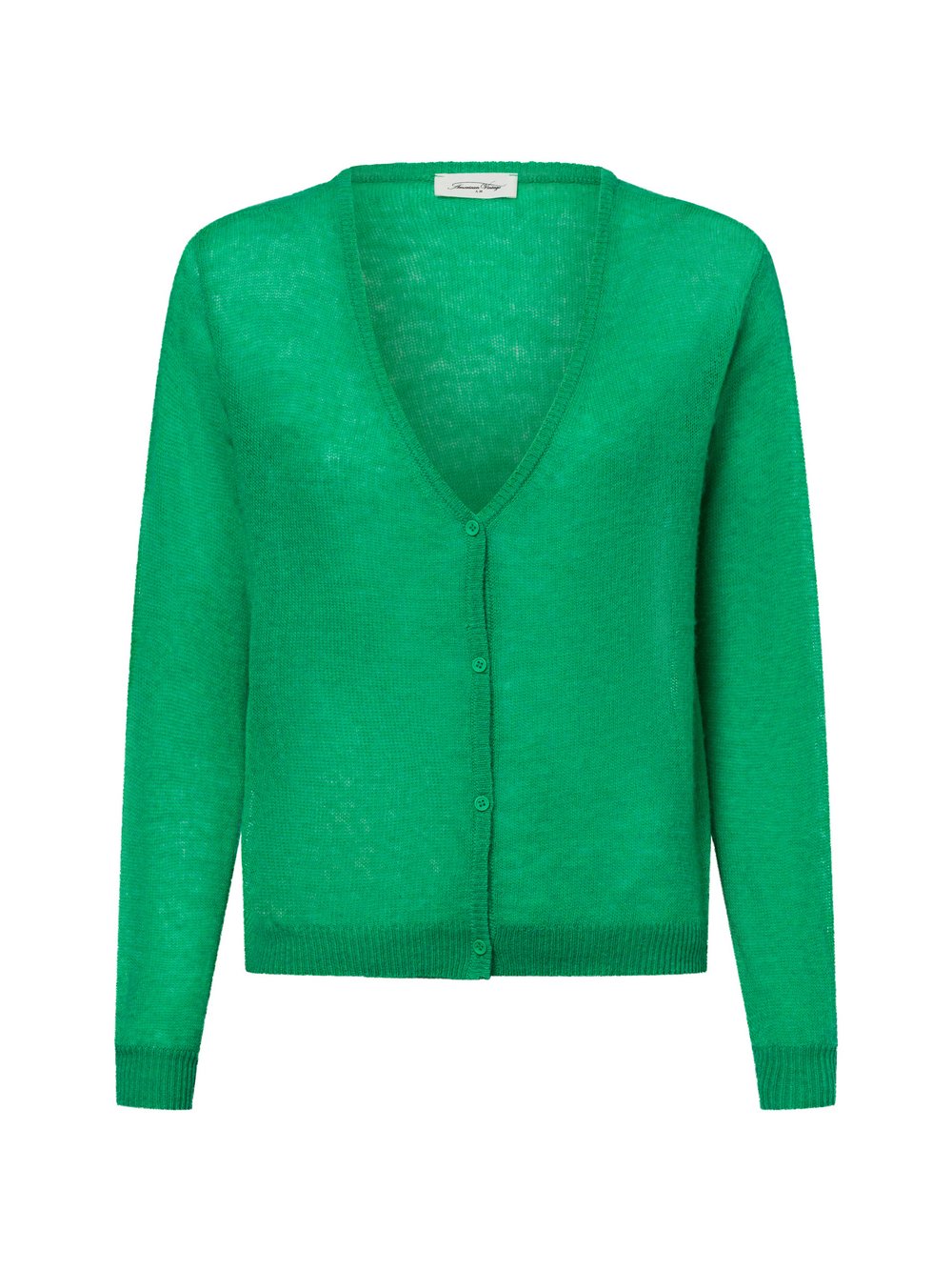 american vintage Strickpullover mit Alpakaanteil Damen Wolle