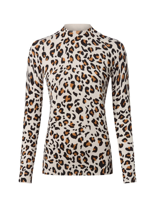 Marie Lund Pullover Damen Viskose gemustert