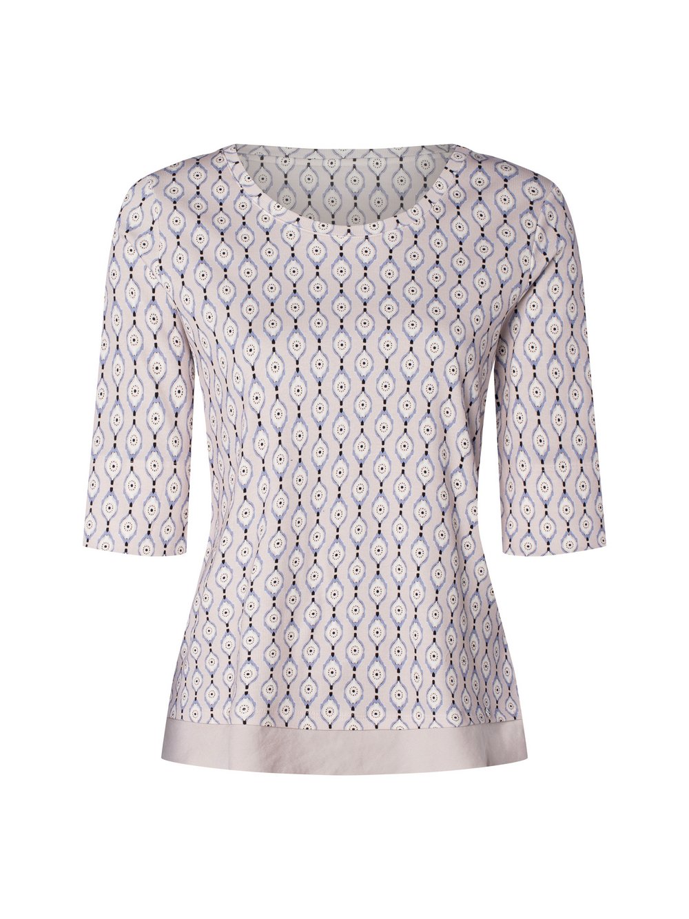Marc Cain Shirt Damen Baumwolle gemustert