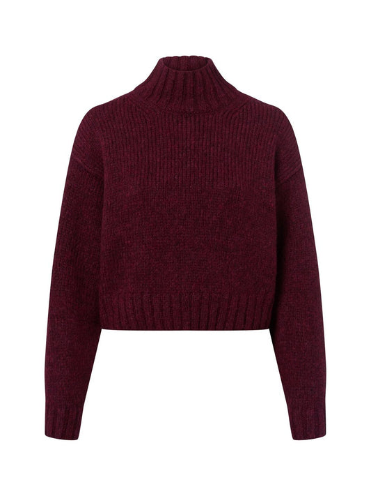 Marc Cain Strickpullover mit Alpaka-Anteil Damen Wolle meliert