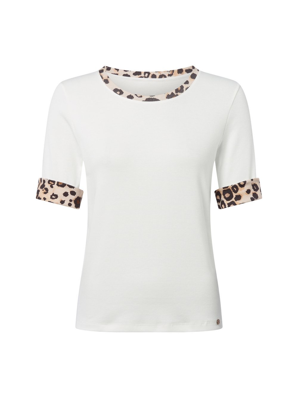 Marc Cain T-Shirt Damen Baumwolle strukturiert