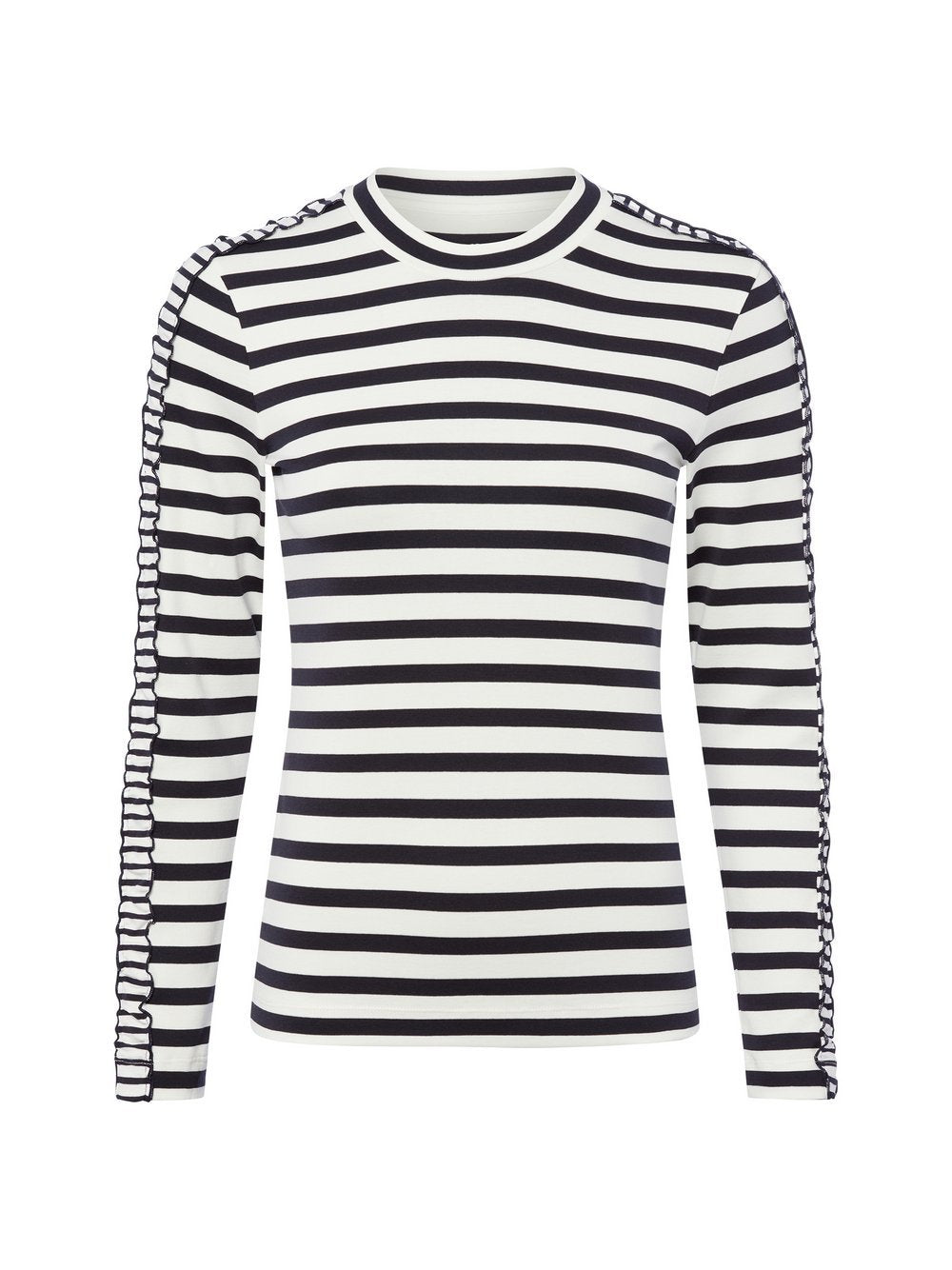 Marc Cain Langarmshirt Damen Baumwolle gestreift