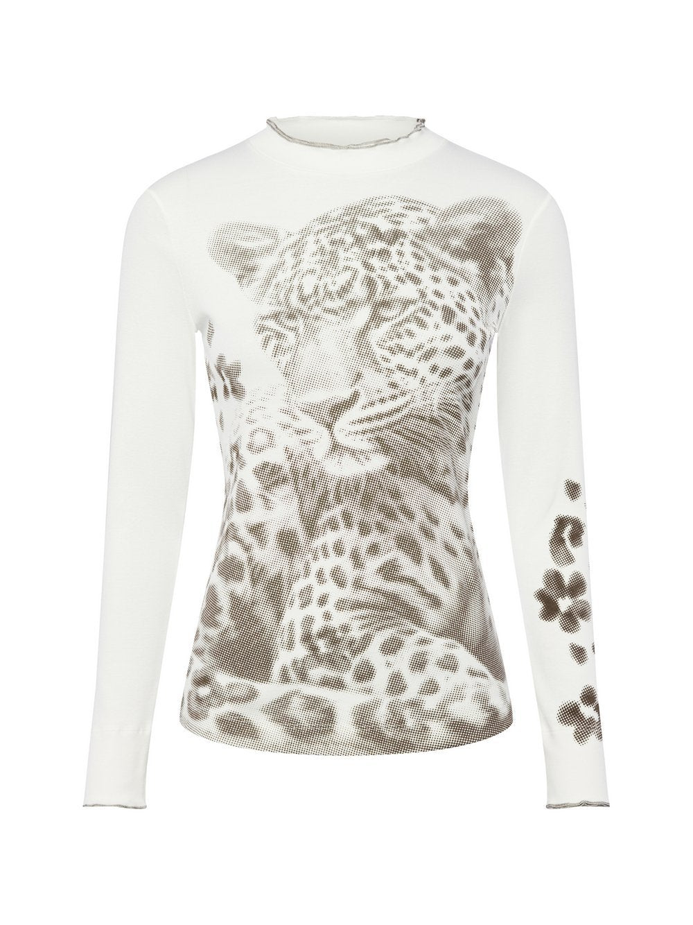 Marc Cain Langarmshirt Damen Baumwolle bedruckt