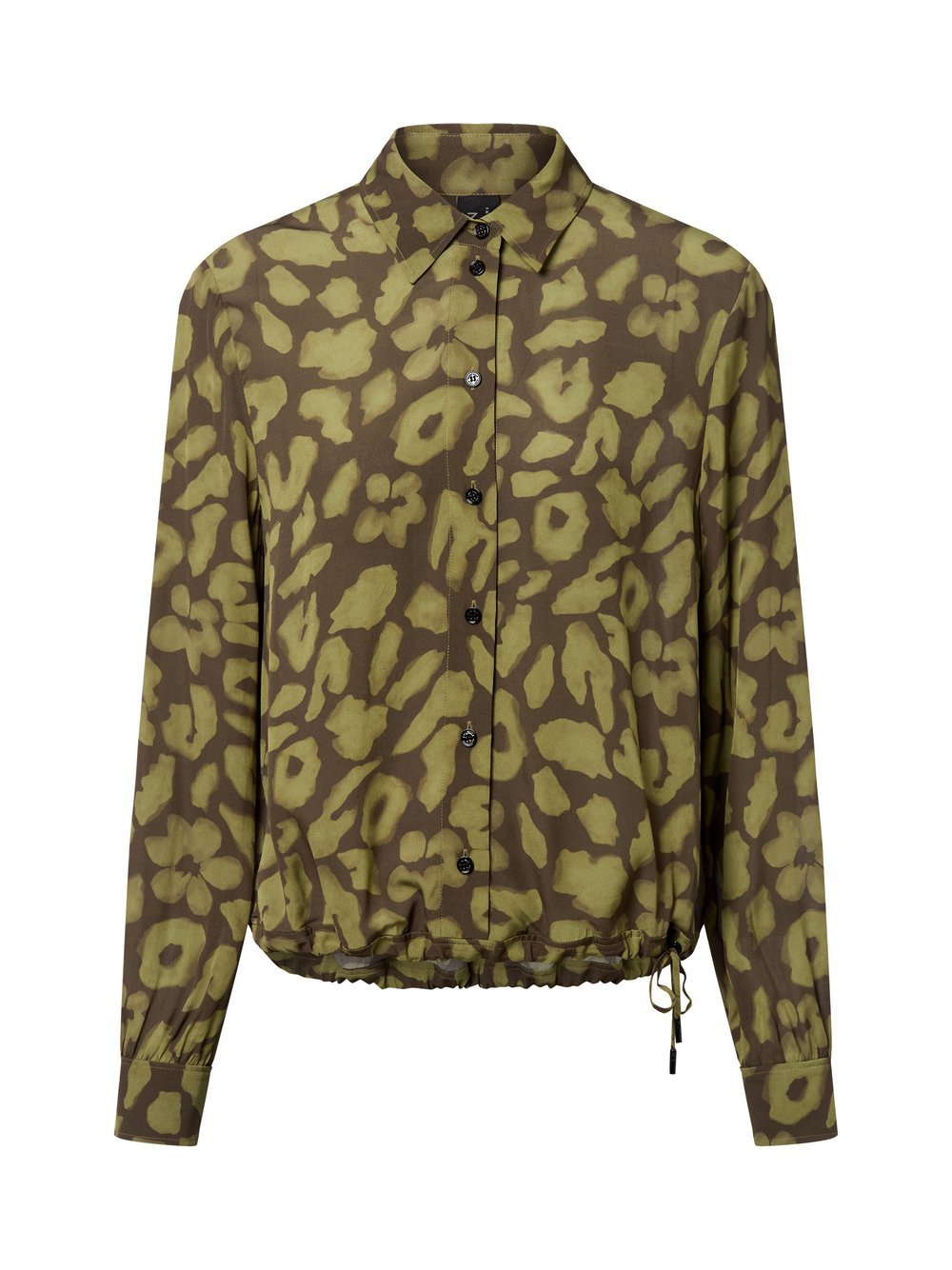 Marc Cain Hemdbluse Damen Viskose gemustert