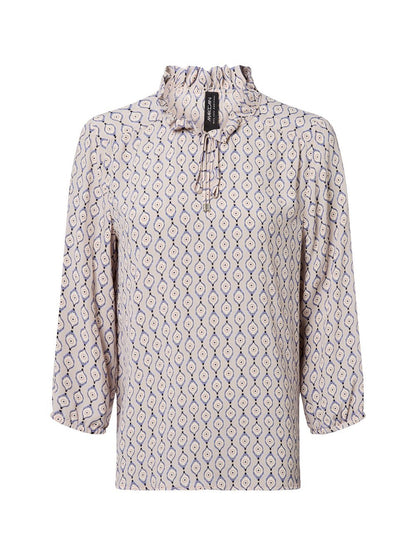 Marc Cain Bluse Damen Viskose gemustert