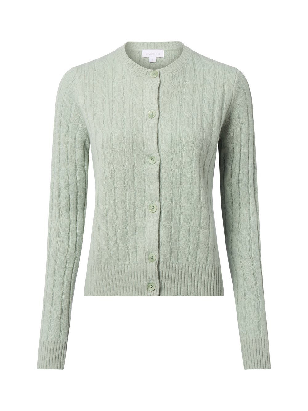 brookshire Woll-Strickjacke Damen Wolle meliert