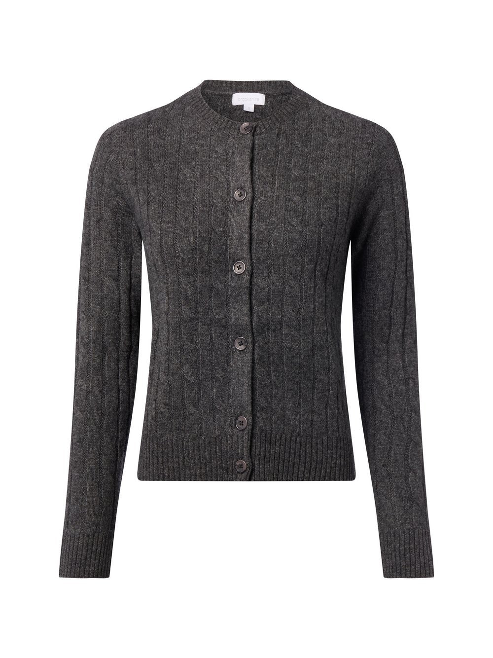 brookshire Woll-Strickjacke Damen Wolle meliert