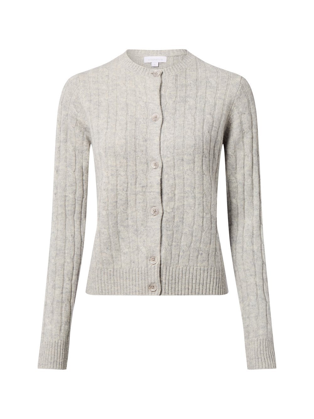 brookshire Woll-Strickjacke Damen Wolle meliert