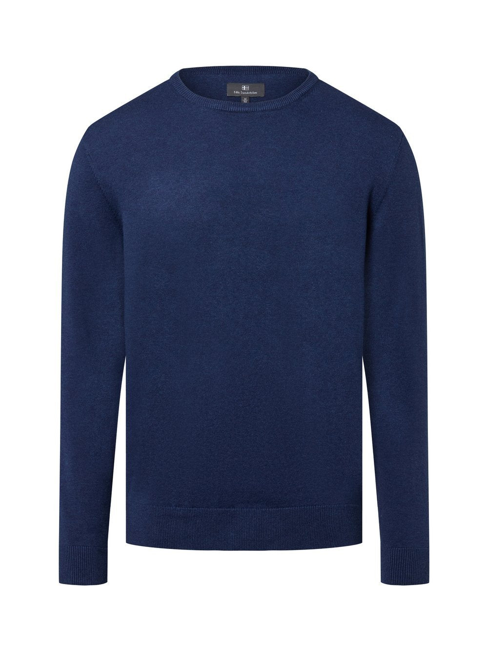 Nils Sundström Pullover Herren Baumwolle meliert