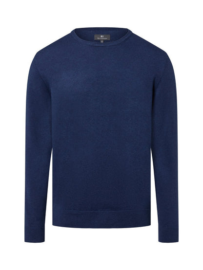 Nils Sundström Pullover Herren Baumwolle meliert
