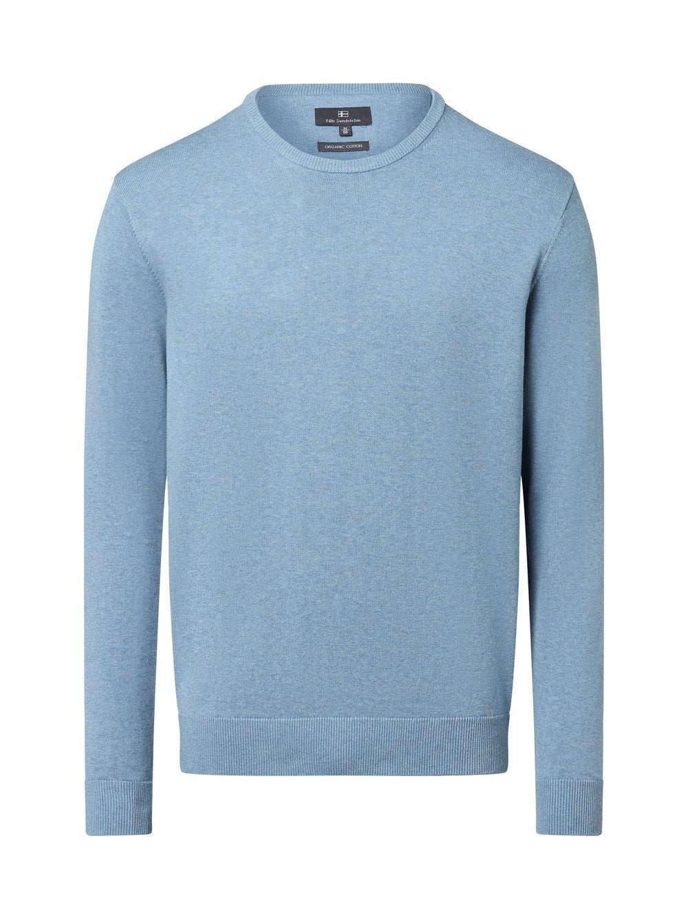 Nils Sundström Pullover Herren Baumwolle meliert