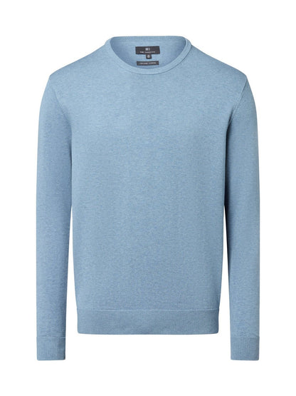 Nils Sundström Pullover Herren Baumwolle meliert