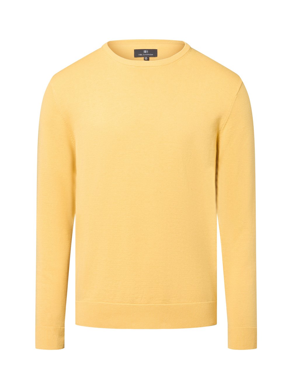 Nils Sundström Pullover Herren Baumwolle meliert