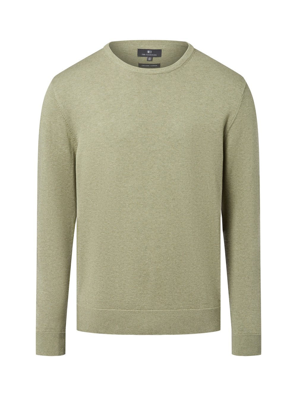 Nils Sundström Pullover Herren Baumwolle meliert