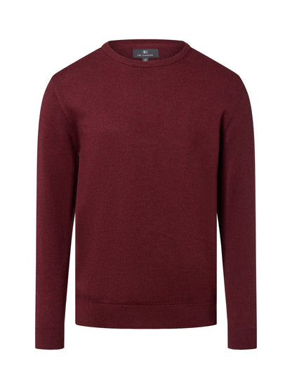 Nils Sundström Pullover Herren Baumwolle meliert