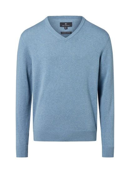 Nils Sundström Pullover Herren Baumwolle meliert