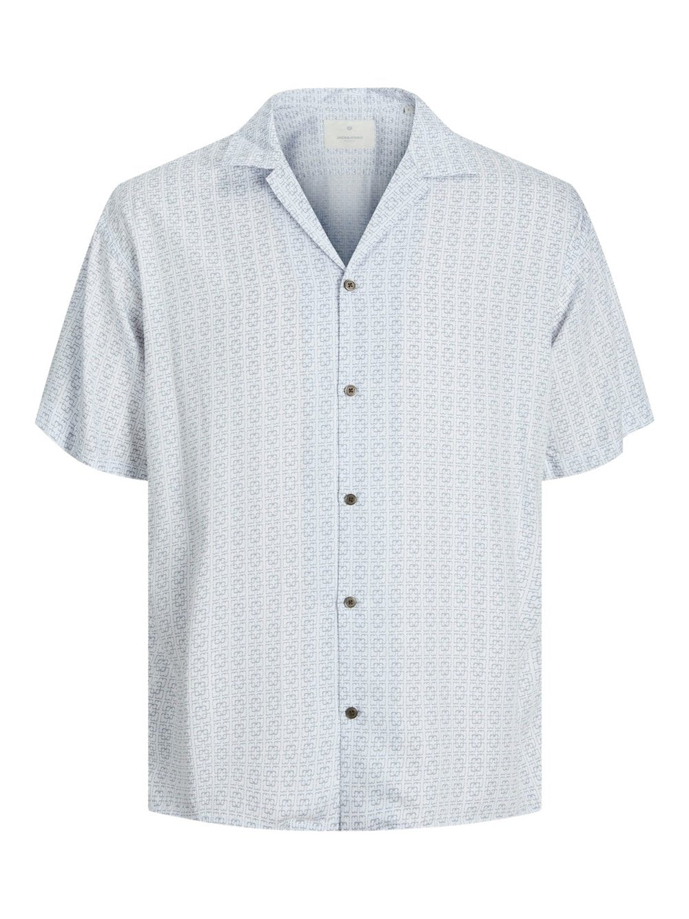 Jack & Jones Hemd Herren Comfort Fit Lyocell bedruckt