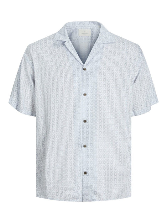 Jack & Jones Hemd Herren Comfort Fit Lyocell bedruckt