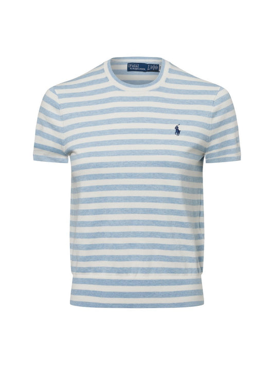 Polo Ralph Lauren Kurzarm-Pullover Damen Baumwolle gestreift