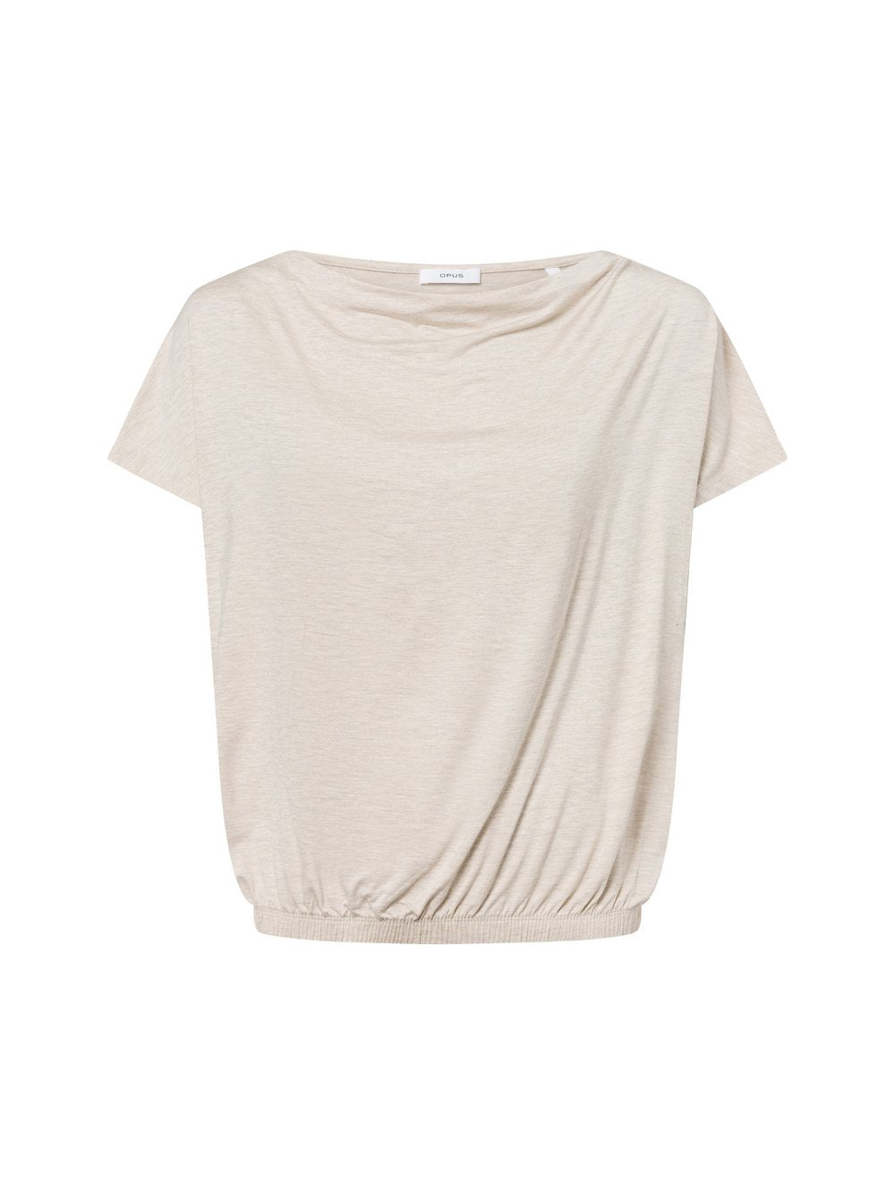 Opus T-Shirt Damen Baumwolle meliert