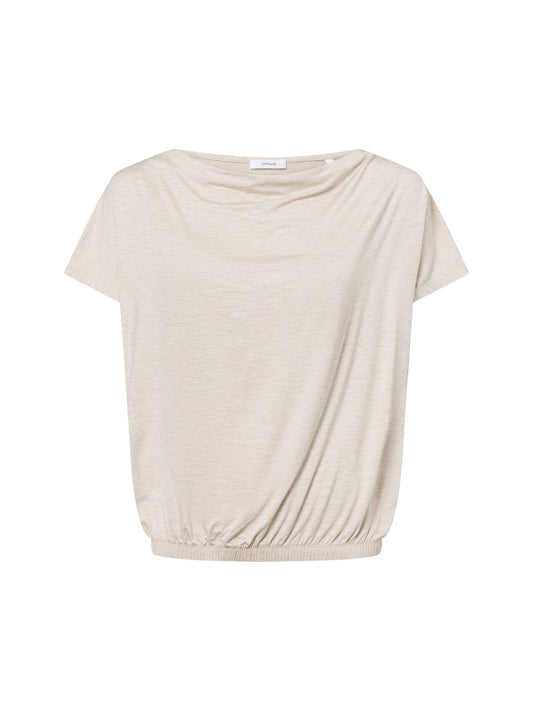 Opus T-Shirt Damen Baumwolle meliert