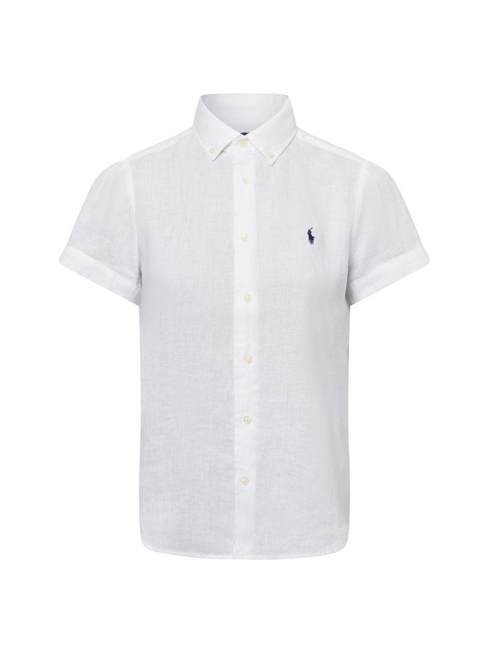 Polo Ralph Lauren Kurzarmbluse aus leinen Damen Leinen