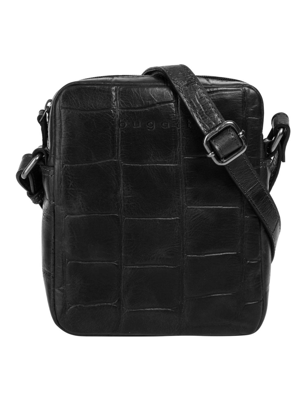 Bugatti Umhängetasche Damen Leder gemustert