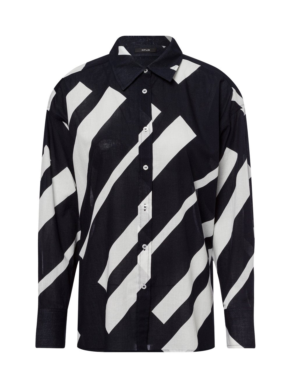 Opus Hemdbluse Damen Baumwolle gemustert
