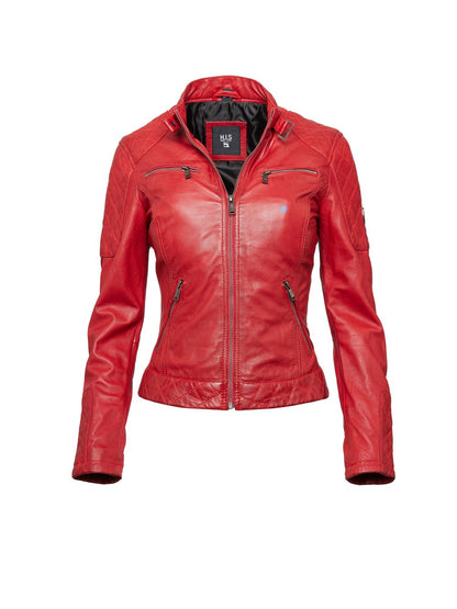 HIS Lederjacke Damen