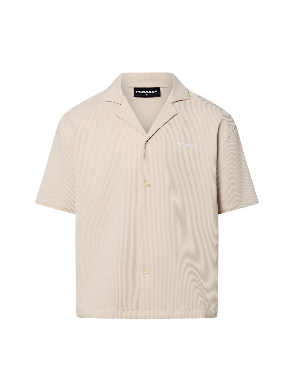 PEGADOR Hemd Herren Regular Fit strukturiert