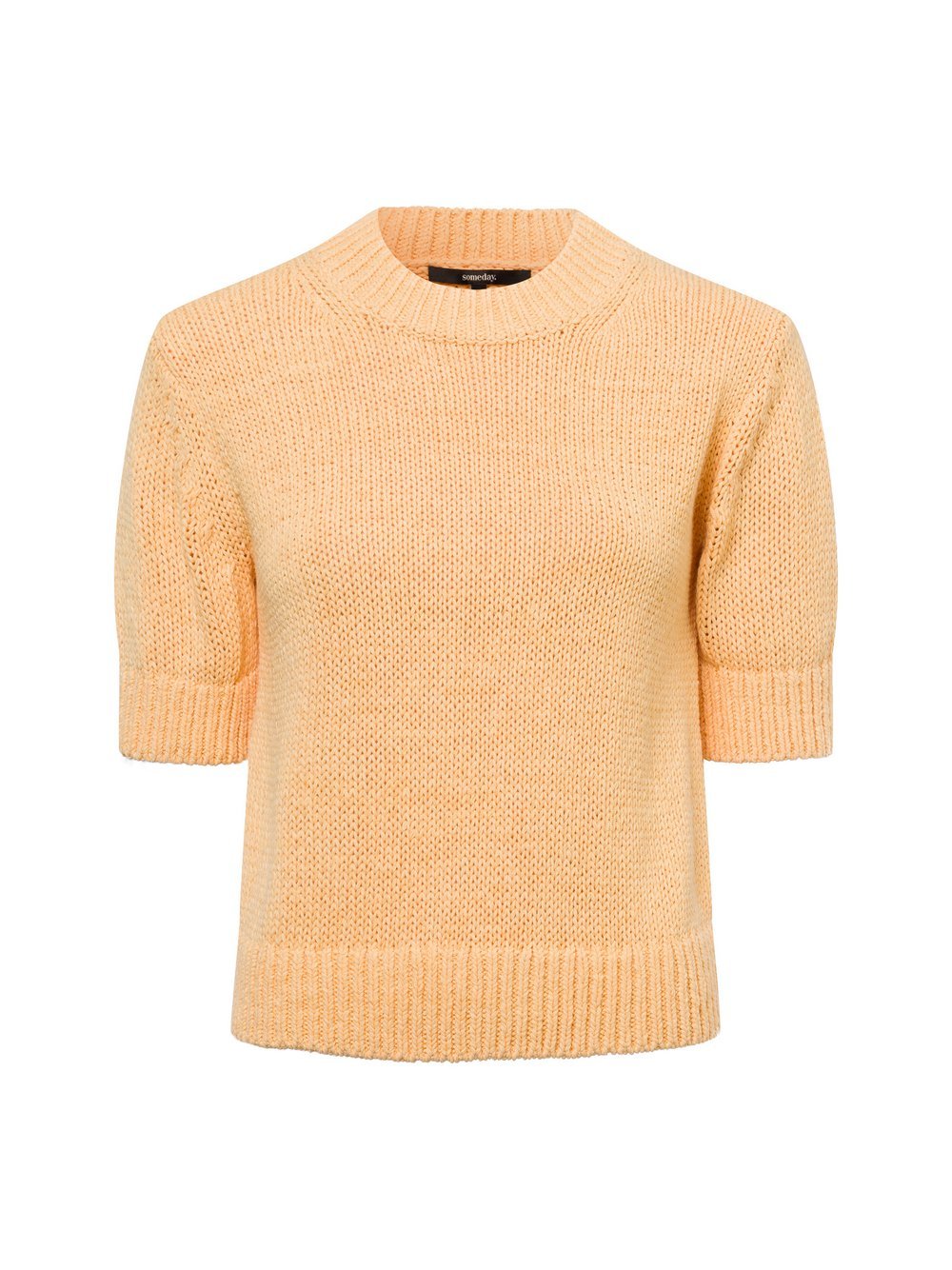 Someday kurzarm-Strickpullover Damen Baumwolle