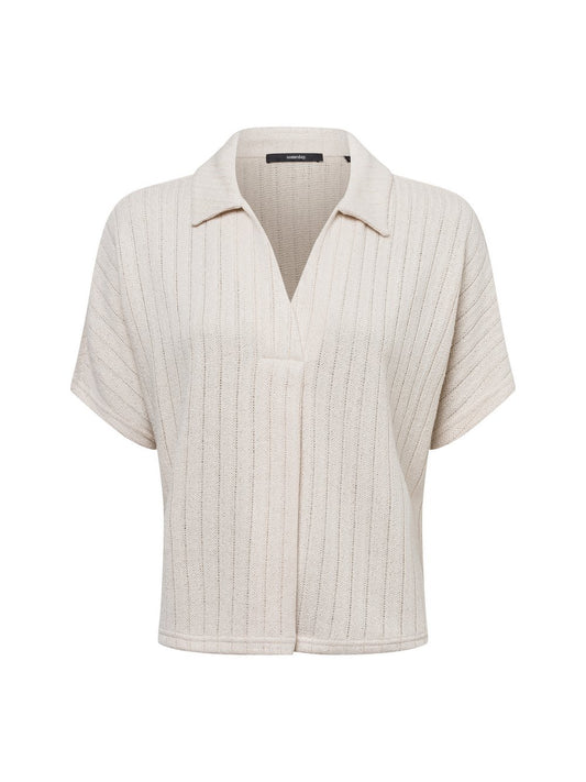 Someday Kurzarm-Pullover Damen Baumwolle